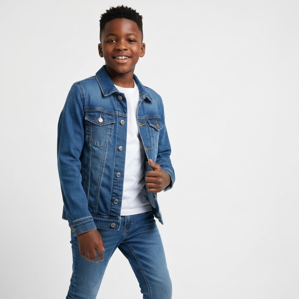 Veste Denim Junior